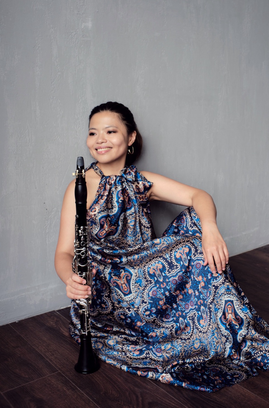Irene Chen mit Klarinette